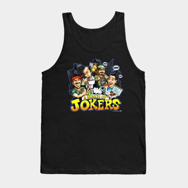 A Bunch Of Jokers (Dark Shirt) Tank Top by linkartworks